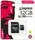 Карта памяти Kingston microSDHC/SDXC UHS-I Class 10 Canvas Select SD адаптер 32Gb