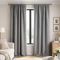 Комплект штор 2 шт 150х260 см, California штори, гардини, портьєри на шторній тасьмі