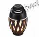 Беспроводная портативная Bluetooth колонка - ночник Sunroz Flame Atmosphere BTS-596 LED камин Черный