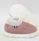 Детские тапочки-дутики на резинке беж