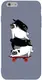 Чехол-накладка TOTO Matt TPU 2mm Print Case Apple iPhone 6/6s #51 Mops Skate Lavander Grey