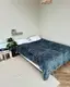 Плед Dushka Home Шиншилла 20990 200х230 см темно-серый