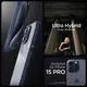 Чехол Spigen для iPhone 15 Pro - Ultra Hybrid, Navy Blue (ACS06711)