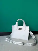 Біла - стильна сумка високої якості - гарно тримає форму - у стилі Totе Bag (0551)