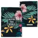 Обложка на паспорт Inspire this world (ткань)