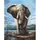 Картина по номерам "Могучая фигура" Art Craft 11502-AC 40х50 см