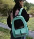 Рюкзак-переноска для кошек и собак 41х32х19 CosmoPet CP-36 Green