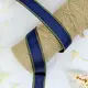Лента декоративная PPW Lesko DD001 Dark Blue 2 м