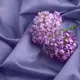 Ткань Тенсел шёлк 45 гр/м2 150 см лёгкая, дышащая для изысканной одежды т/сирень