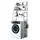 Полка-стеллаж над стиральной машиной 65*25*165см R30889