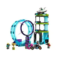 Конструктор LEGO City Stuntz Невероятная задача для каскадеров 385 деталей (60361)