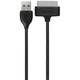 USB кабель King Kong iPhone 4/4s 30pin 1м черный Remax RC-006i4