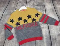 Свитер для мальчика Hilfiger серый низ 1524 розмір 92