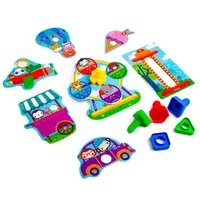Гра-конструктор з болтами "Fisher-Price. Парк розваг" Vladi Toys VT2905-21 Рус