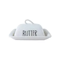 Маслянка Limited Edition Butter JH4879-2 19 см біла