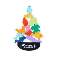 Дерев'яна розвиваюча іграшка Animal Balance DL2253 Підводний світ балансир