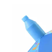 Детский зонт Lesko QY2011301 Cool Dinosaur Blue динозавр трость автоматический с пластиковым чехлом