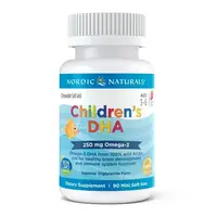 Жирні кислоти Nordic Naturals Children's DHA 250 mg, 90 капсул - полуниця