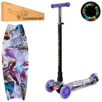 Самокат трёхколесный iTrike MAXI JR 3-055-3-WP16 фиолетовый