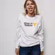 Свитшот "Yasno", Белый, XXL, английский
