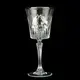 Набор для вина и воды "СЕНАТОР" Boss Crystal, 6 бокалов, платина, серебро, золото, хрусталь