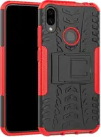 Чехол-накладка TOTO Dazzle Kickstand 2 in 1 Case Xiaomi Redmi Note 7 Red