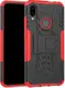 Чехол-накладка TOTO Dazzle Kickstand 2 in 1 Case Xiaomi Redmi Note 7 Red