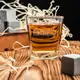 Стакан для виски "#яжпринцесса", русский, Крафтовая коробка