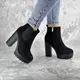Женские ботильоны на каблуке Fashion Cori 1337 40 размер 25 см Черный