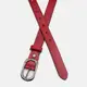 Женский кожаный ремень Borsa Leather CV1ZK-052r-red