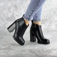 Ботильоны женские Fashion Tito 2458 36 размер 23,5 см Черный