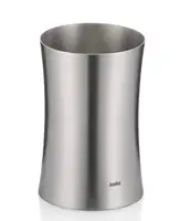 Склянка для зубних щіток Kela EleganСe 18292 10х6.5 см срібляста