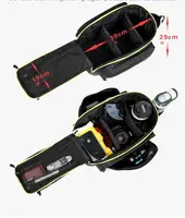 Велосумка на багажник із тримачем для фляги Rhinowalk Multifunctional 17л RK19666 Black, Чорний