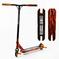 Самокат трюковий Best Scooter HIC-система, пеги, алюмінієвий диск та дека, принт. Fire (105676)