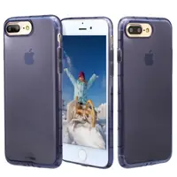 Чохол-накладка Baseus Simple Series Anti-Shock iPhone 7 Plus Transparent Blue