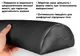 Полувалик Easyfit 45 см для массажного стола Черный