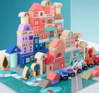 Деревянный конструктор Iso Trade City 115шт. (Польша)