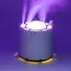 Увлажнитель воздуха с RGB-подсветкой и синхронизацией с музыкой 800 мл, белый HPKP6262