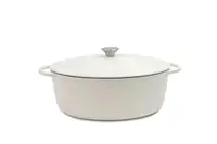 Каструля чавунна Nois Tierra 830386 34 см кремова
