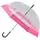 Зонт Semi Line Transparent-Pink (2507-5)