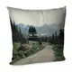 Подушка диванная с бархата On the way 45x45 см (45BP_ORG005)