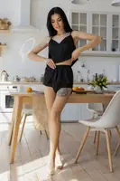 Комплект для дома женский Кч1070п Черный