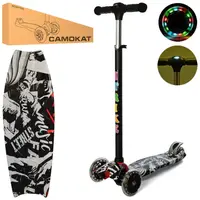 Самокат детский MAXI iTrike JR 3-055-L-WP8 трехколесный