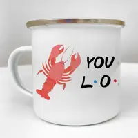 Кружка металлическая Camper You are my lobster 250 мл (KRM_DR012)