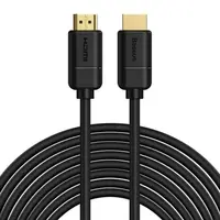 Кабель Baseus, 2x HDMI 2.0/ 1080p 60Hz / 3D HDR, 10 метрів, Чорний (CAKGQ-F01)