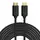Кабель Baseus, 2x HDMI 2.0/ 1080p 60Hz /3D HDR, 10 метров, Черный (CAKGQ-F01)