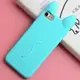Силиконовый чехол для iPhone SE 2022/ 2020/ 8/ 7 - Ушки Кошки CoCo Cat, Голубой