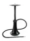 Элегантный кальян Embery MONO-H 4.0 "Black" высотой 60 см