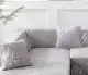 Наволочка декоративная HomyTex с рисунком Серая классика