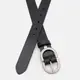 Женский кожаный ремень Borsa Leather CV1ZK-105bl-black